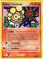 Sunny Castform - 26/101 - Rare - Reverse Holo